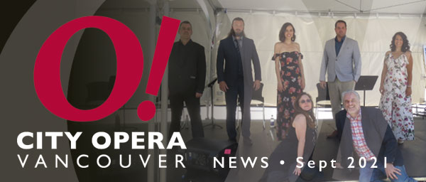 CITY OPERA VANCOUVER: News Update