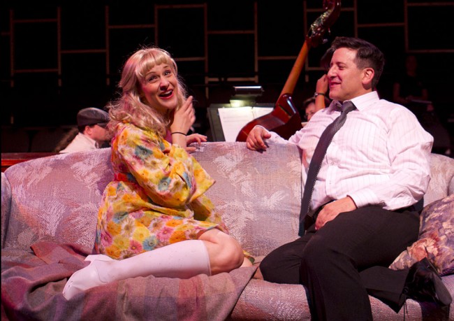 Anna Kuman and Warren Kimmel in  Snapshots: A Musical Scrapbook.