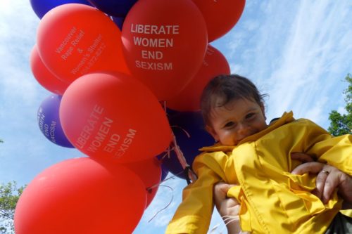 Max at one year old, attending his first Walkathon in 2012!