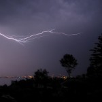 Lightning at English Bay